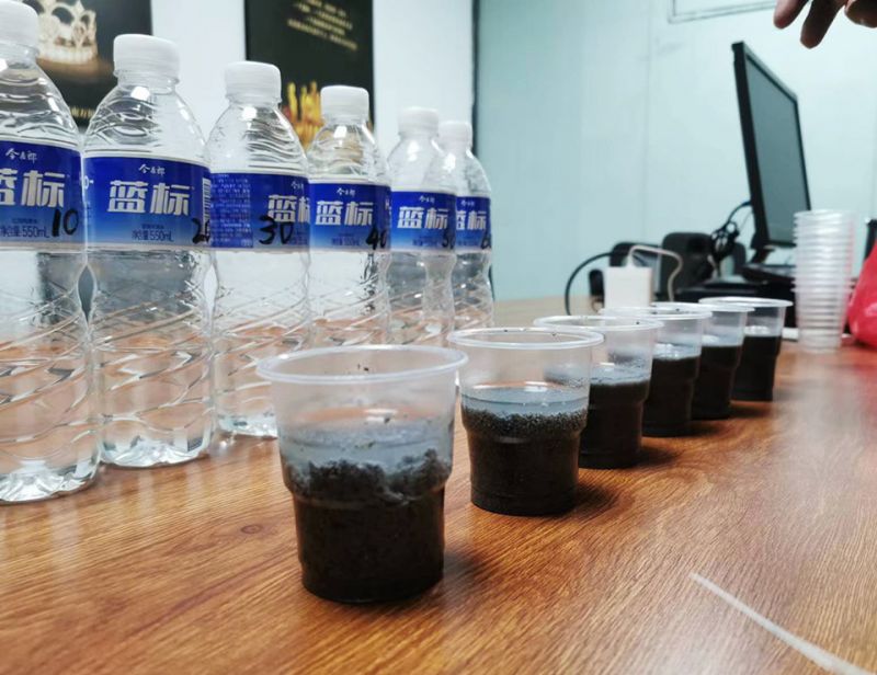 萬川環保協助吉林石化汚水處理廠進行汚泥調理實驗分析