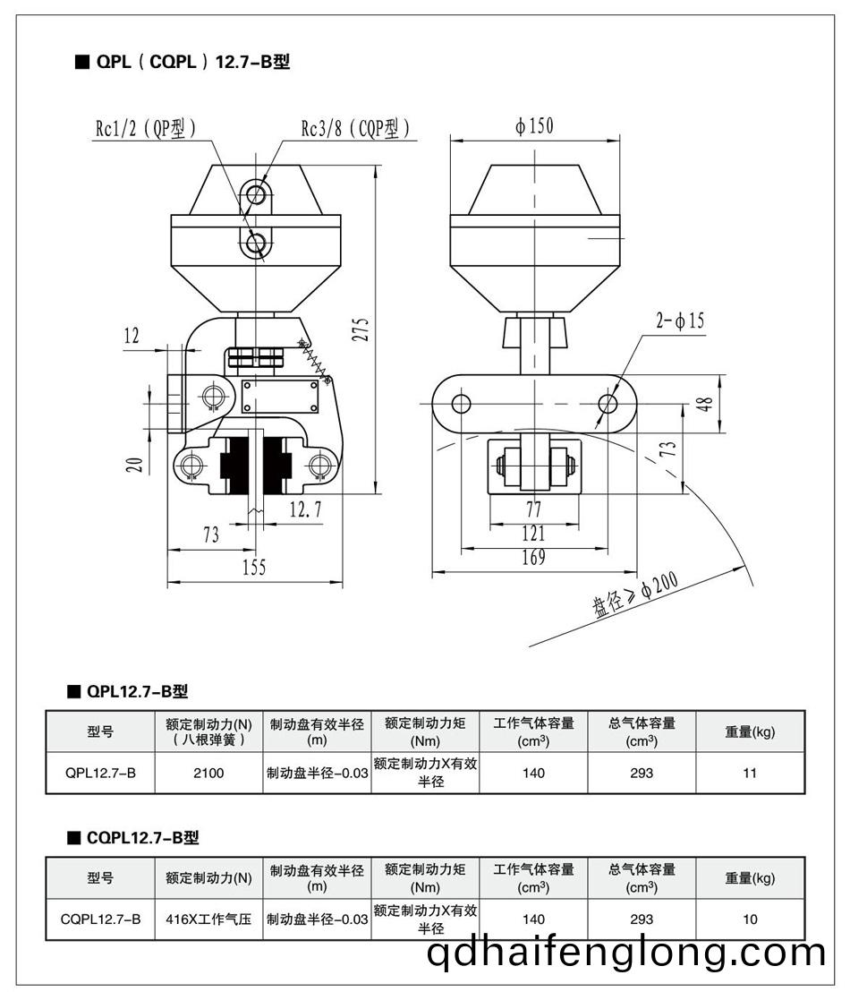 QP12.7L-B